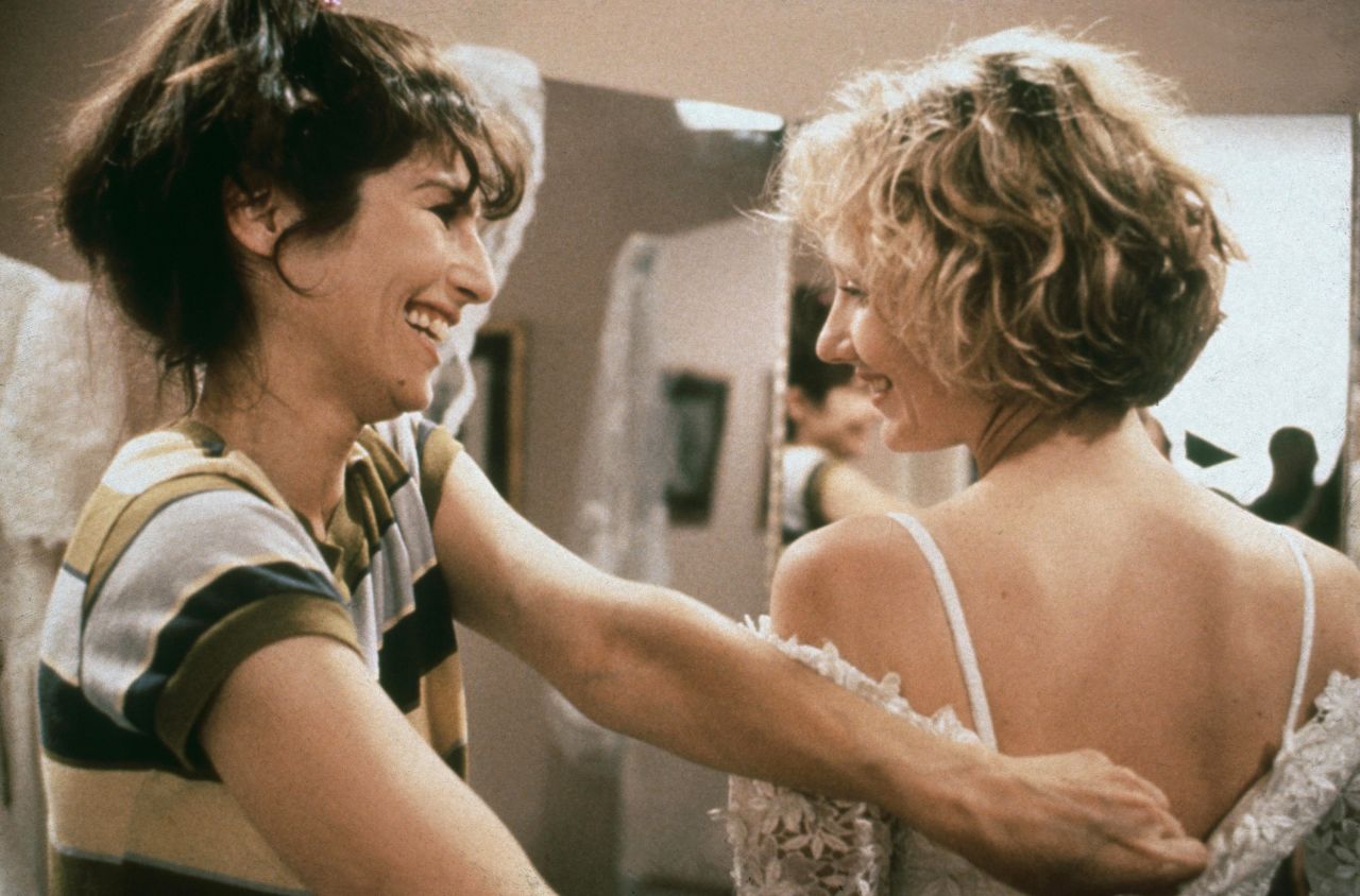 Heche, right, appears with Catherine Keener in the 1996 film "Walking and Talking."