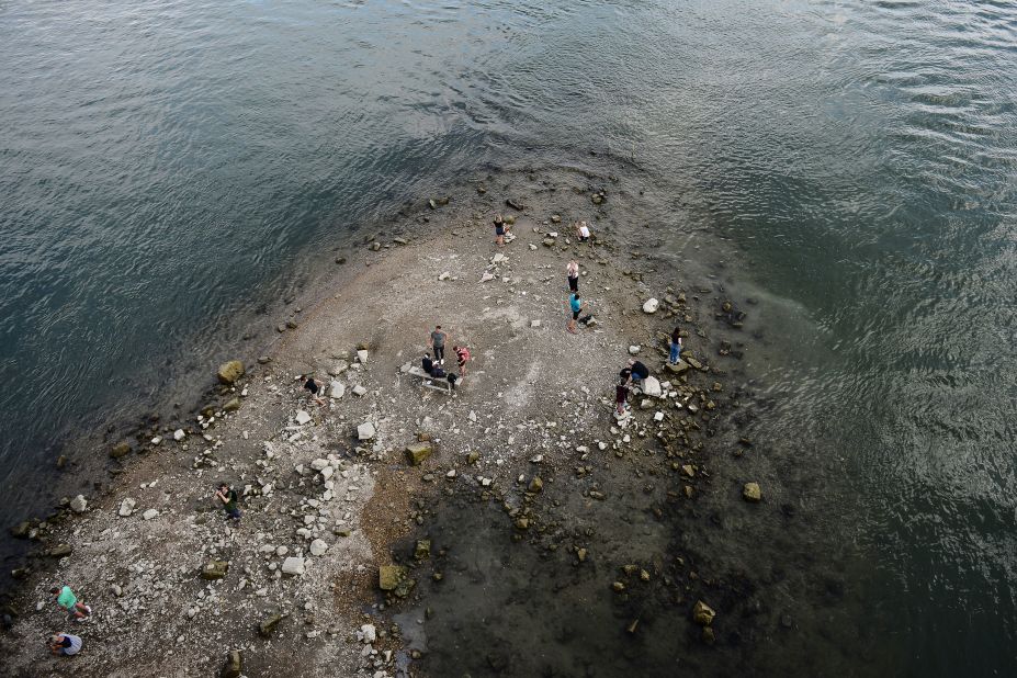 <strong>Hidden depths: </strong>In Budapest, Margaret Island is getting bigger as water levels plummet.