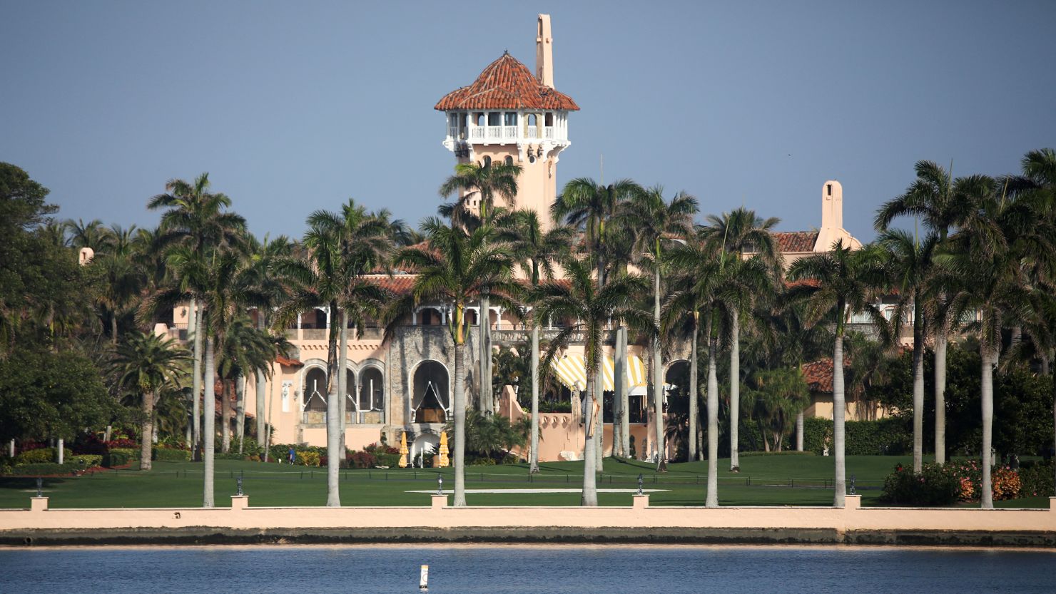 Former U.S. President Donald Trump's Mar-a-Lago residence and resort in Palm Beach, Florida.