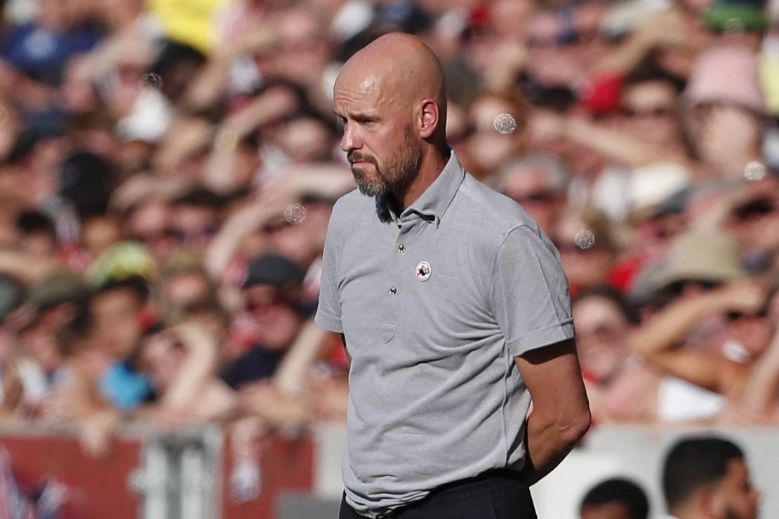 Former Ajax manager ten Hag has now lost his first two league games in charge of Manchester United.
