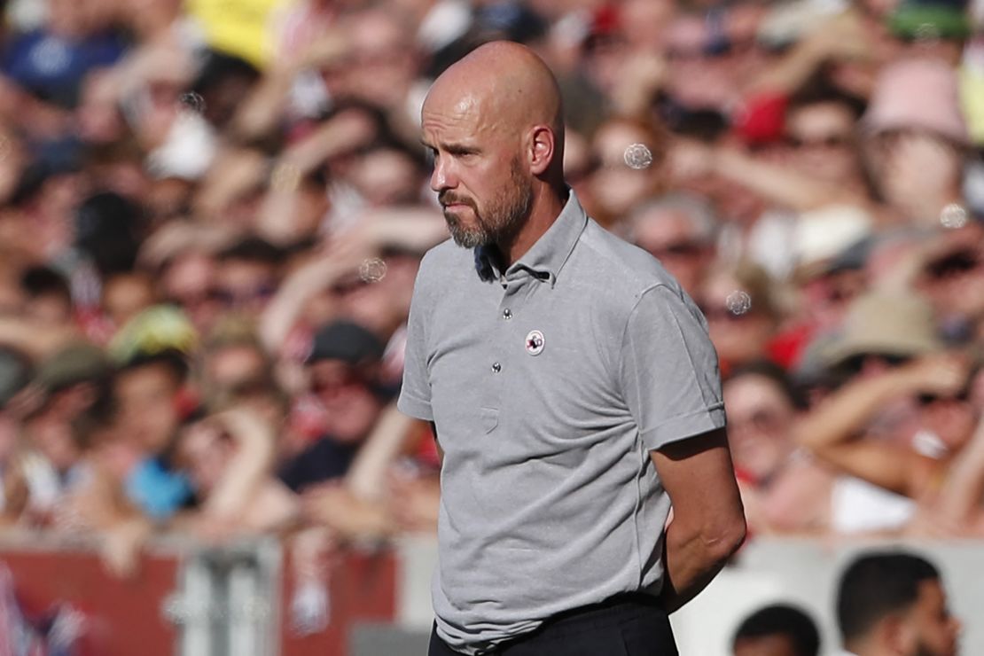 Former Ajax manager ten Hag has now lost his first two league games in charge of Manchester United. 