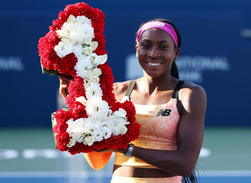 Coco Gauff reaches the top of the womens doubles rankings with Canadian Open victory CNN