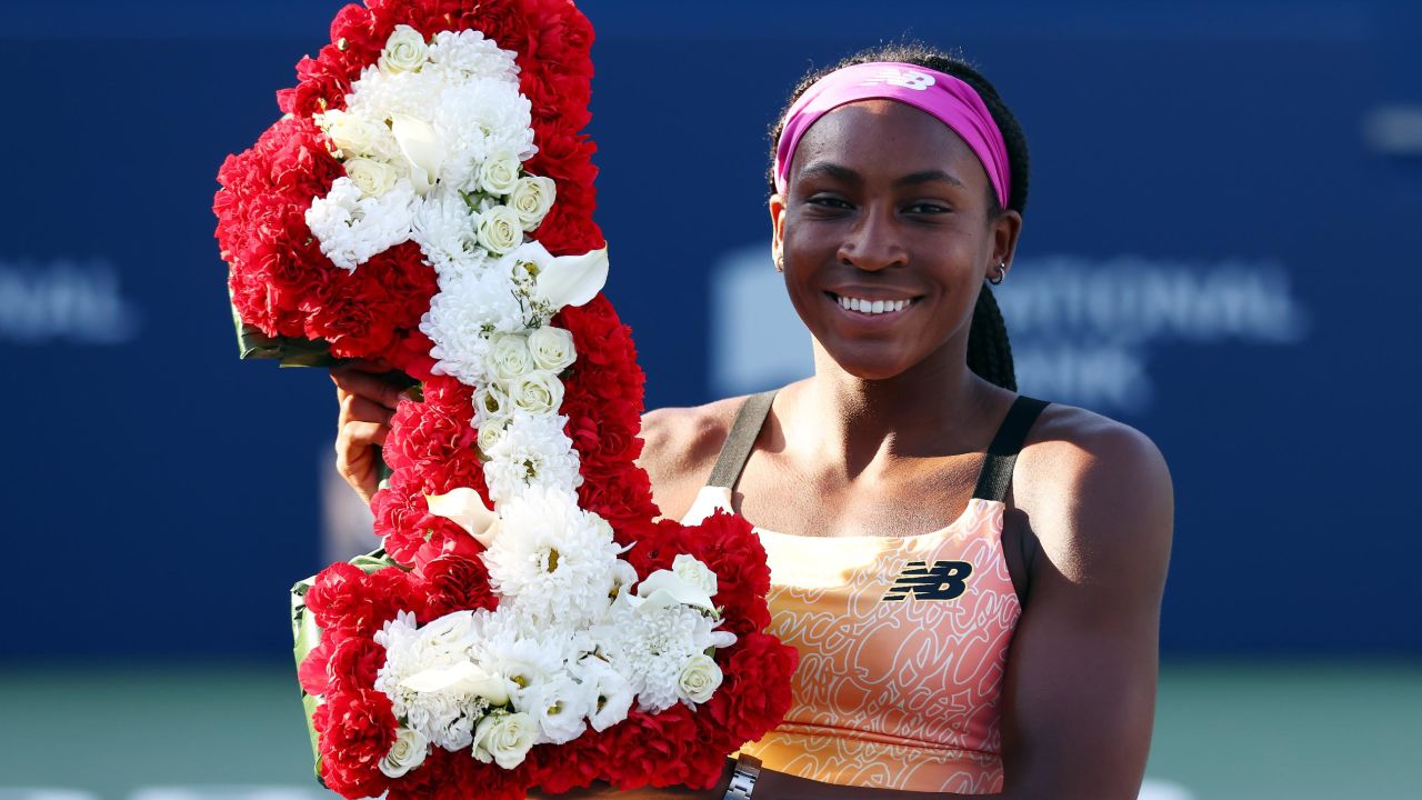 Coco Gauff is the new women's doubles No. 1 after her victory with Jessica Pegula in Toronto. 
