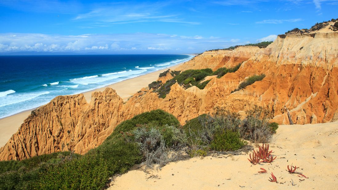 <strong>Alentejo, Portugal:</strong> Miles of uninterrupted beach in the Portuguese region of Alentejo entice vacationers looking for a less crowded alternative to the Algarve beaches farther south.