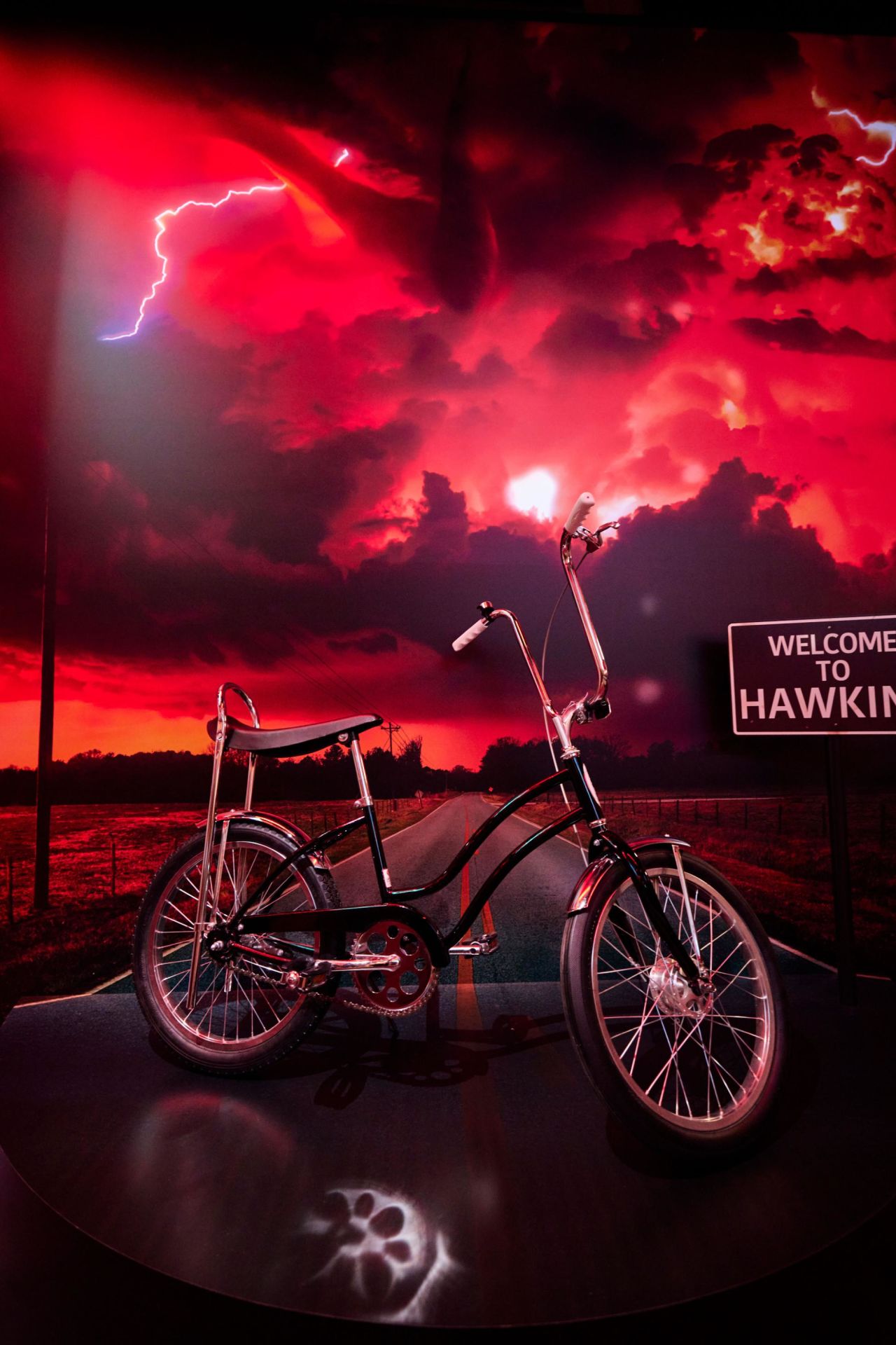 Just like the kids of Hawkins, you can ride your bike.