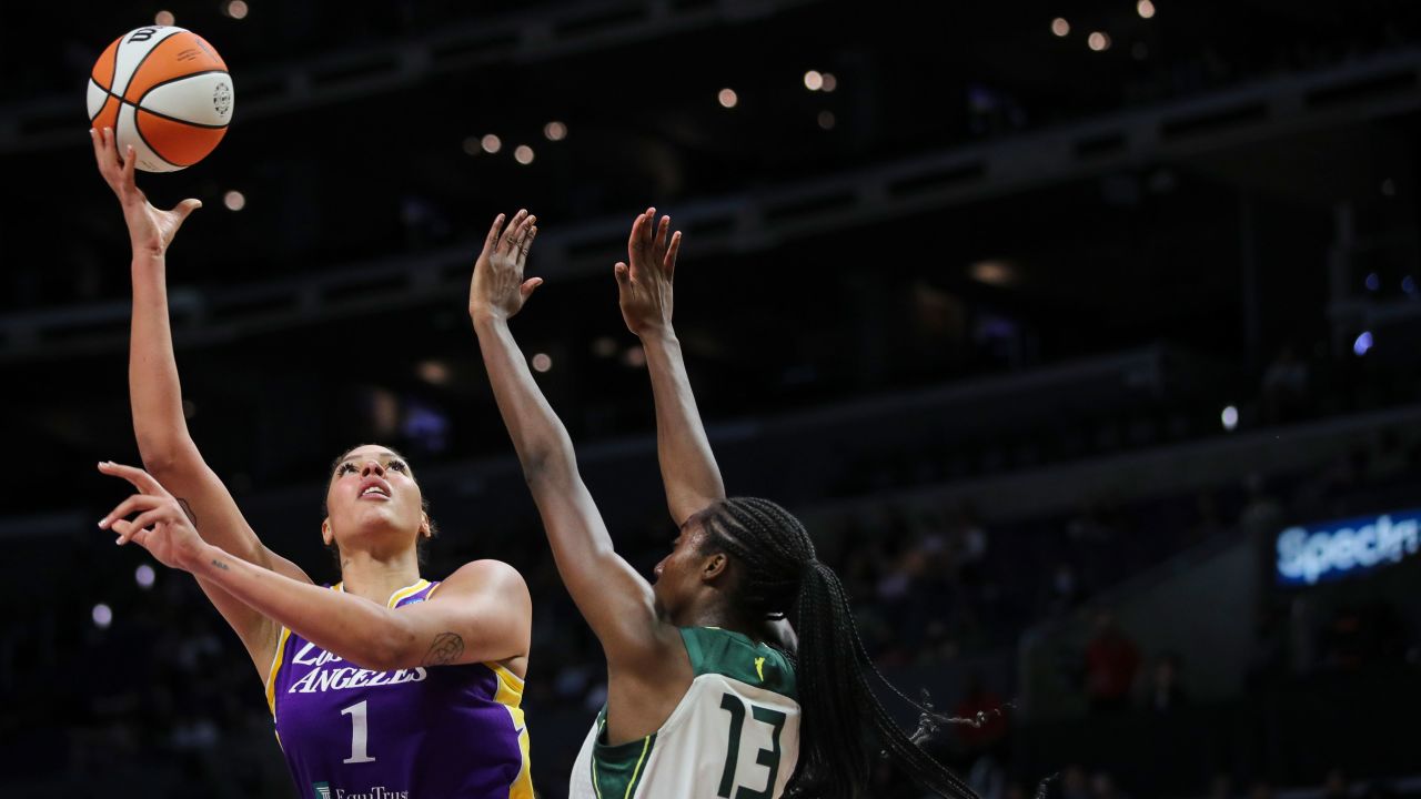 Liz Cambage publicly addressed her split with the Los Angeles Sparks for the first time.