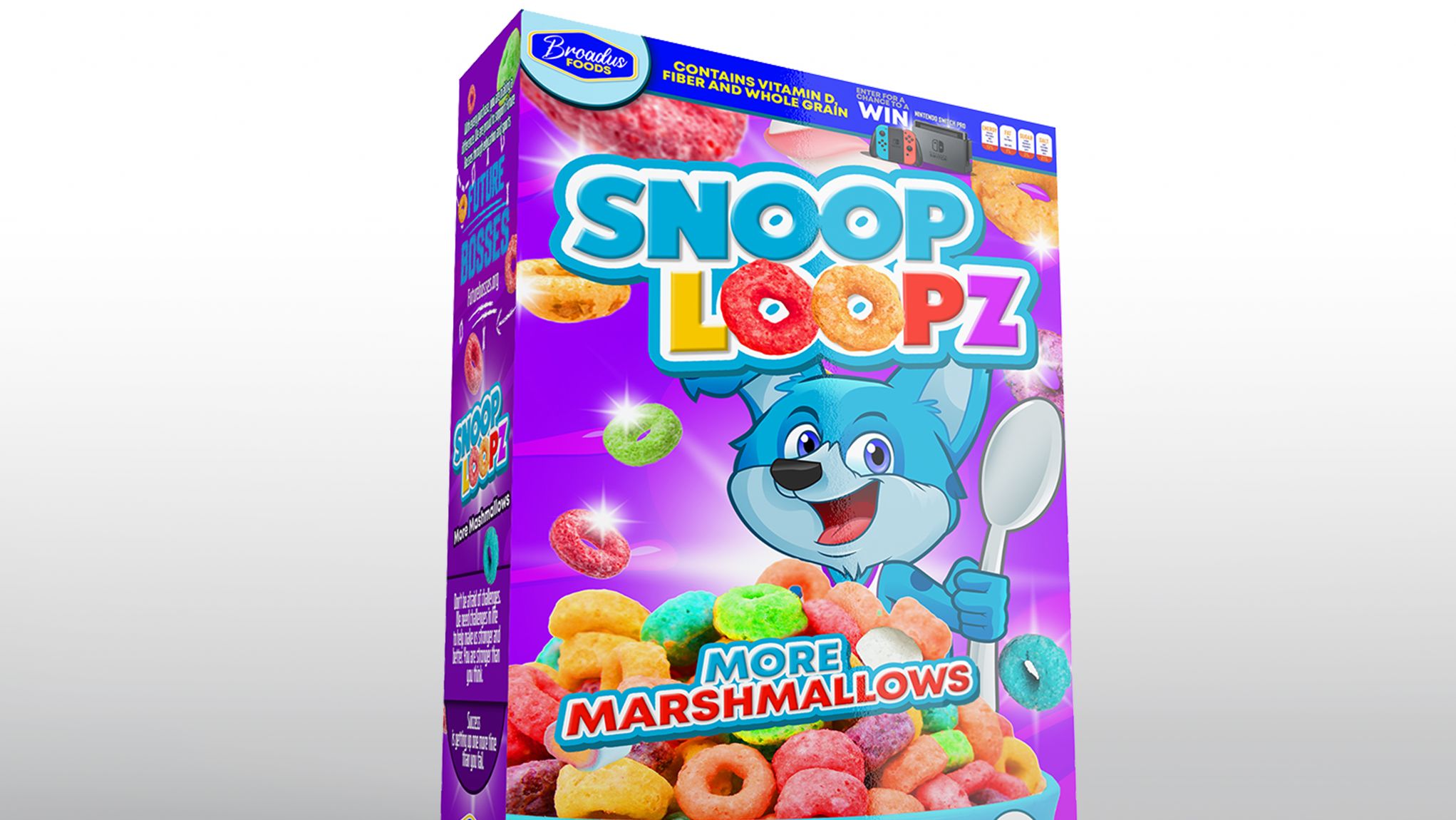 A box of Snoop Loopz. 
