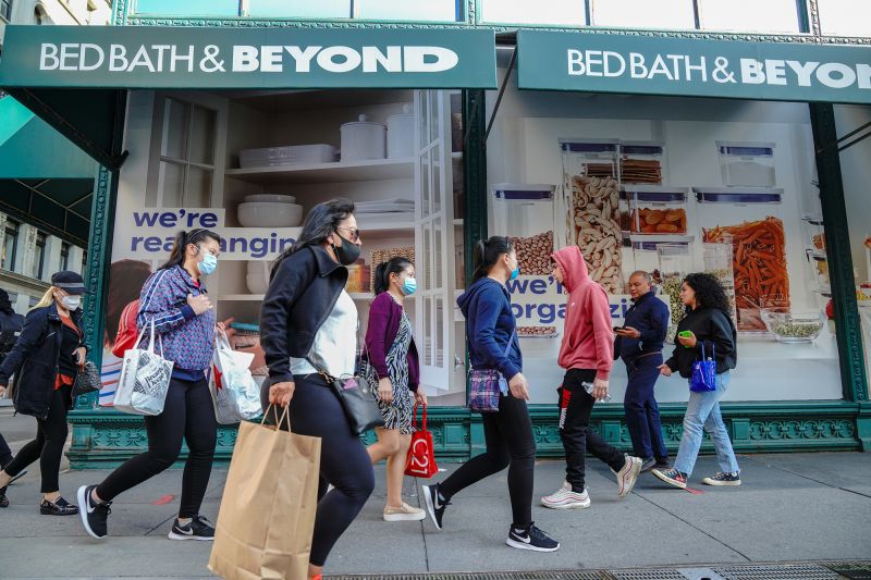 Why Bed Bath & Beyond’s Stock Is Up 60% Today | CNN Business