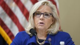 Rep. Liz Cheney (R-WY) speaks during the House Select Committee investigating the January 6 attack on the U.S. Capitol on July 27, 2021 at the Cannon House Office Building in Washington, DC. Members of law enforcement testified about the attack by supporters of former President Donald Trump on the U.S. Capitol. According to authorities, about 140 police officers were injured when they were trampled, had objects thrown at them, and sprayed with chemical irritants during the insurrection.