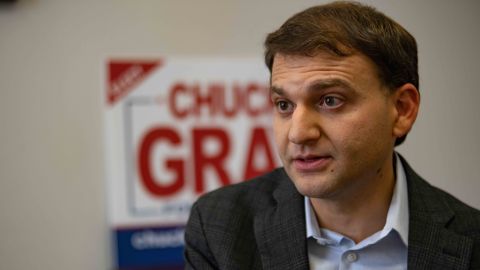 Wyoming state representative Chuck Gray in Augugust 2021. (Hannah Gaber-USA TODAY)