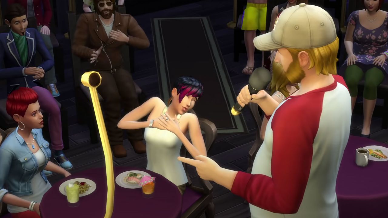 A screenshot from "The Sims 4."