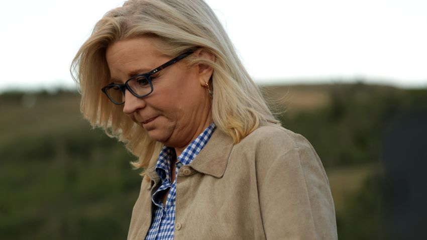 JACKSON, WYOMING - AUGUST 16: U.S. Rep. Liz Cheney (R-WY) arrives to a primary night event on August 16, 2022 in Jackson, Wyoming. Rep. Cheney was defeated in her primary race by Wyoming Republican congressional candidate Harriet Hageman. (Photo by Alex Wong/Getty Images)