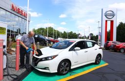Buyers purchasing a new Nissan Leaf will be eligible for the tax credit until Dec. 31st, the automaker said.