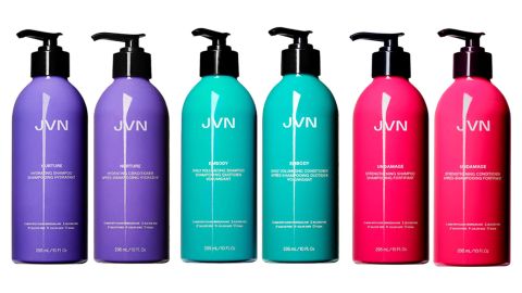 JVN shampoos and conditioners