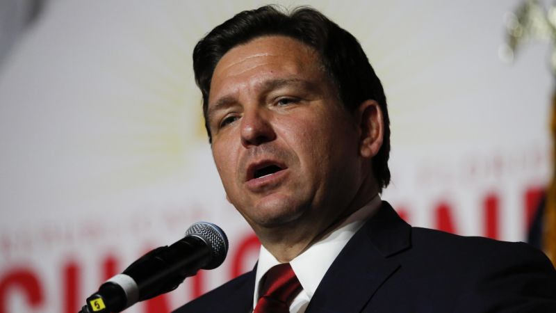 DeSantis' proposed new rules for pension investments push Florida into fight against Wall Street | CNN Politics