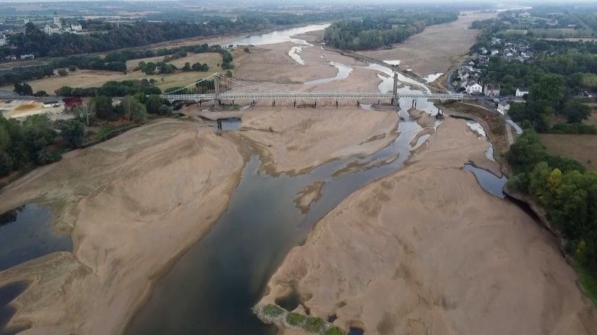 Europe drought rivers