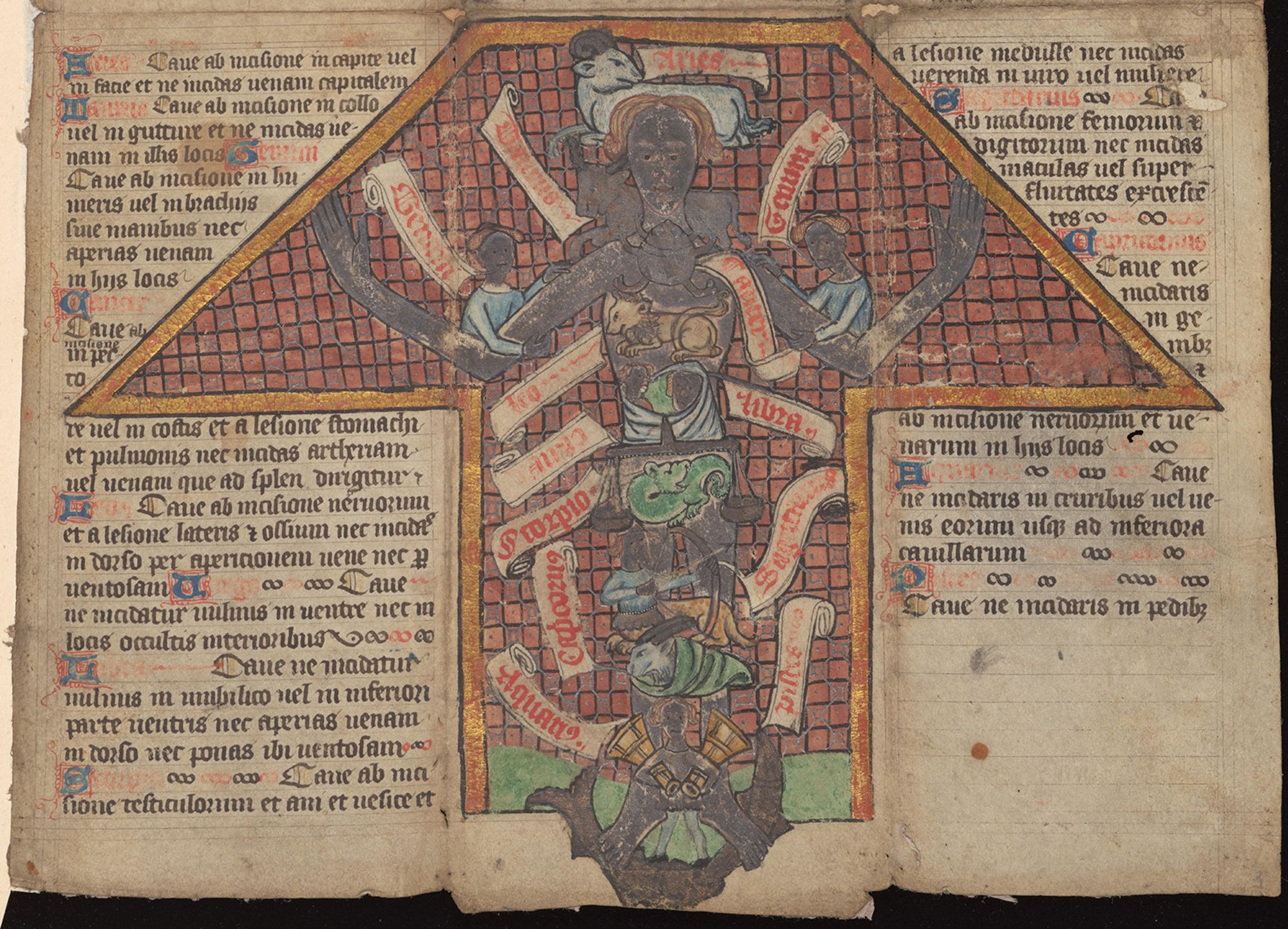 04 medieval cures manuscripts zodiac