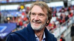 British INEOS Group chairman and OGC Nice's owner Jim Ratcliffe looks on before the French Cup final football match between OGC Nice and FC Nantes at the Stade de France, in Saint-Denis, on the outskirts of Paris, on May 7, 2022.