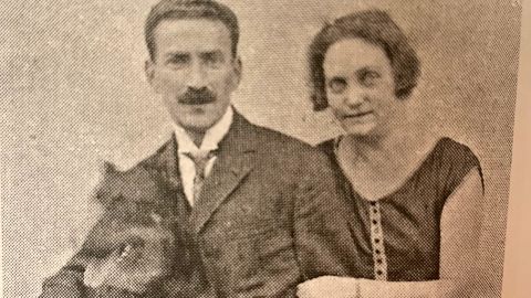 Rudolph and Matilda Vidor, Dana Bash's great-grandparents, who were killed in Auschwitz.