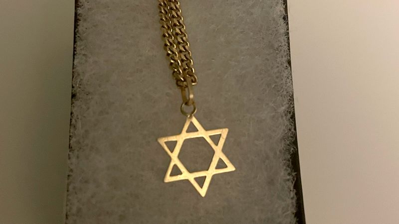 big jewish star necklace