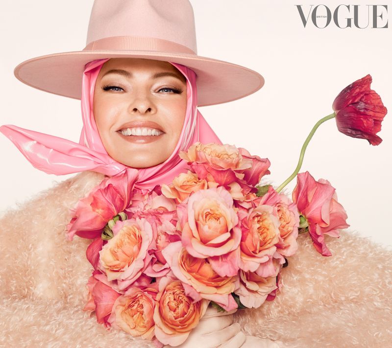 Linda Evangelista stars on new Vogue cover, opening up about