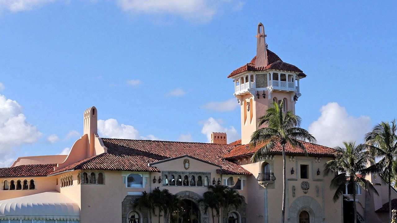 Former President Donald Trump's Mar-a-Lago resort in Palm Beach, Florida. 