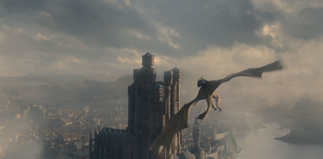 The few sequences of dragons in flight were some of the most effective of "House of the Dragon's" first season.