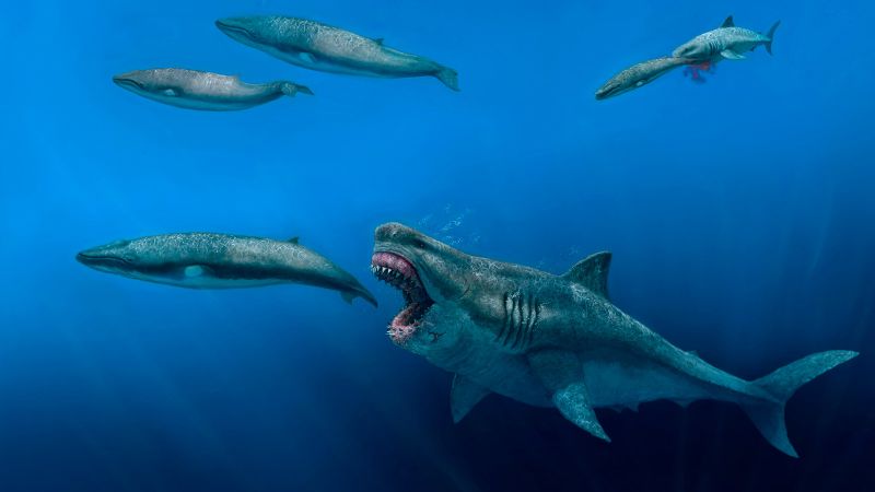 Cá Mập Megalodon Trên Trắng Hình ảnh Sẵn có  Tải xuống Hình ảnh Ngay bây  giờ  Cá mập megalodon Cá mập Nền trắng  iStock