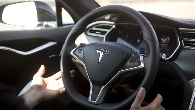 NextImg:Tesla confirms DOJ has requested documents on Autopilot, 'Full Self-Driving' | CNN Business