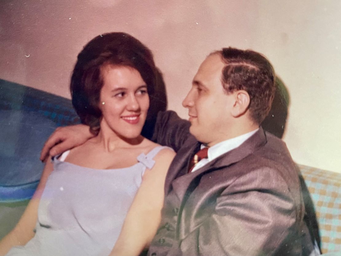 My mother and my father on their wedding day, 1965.