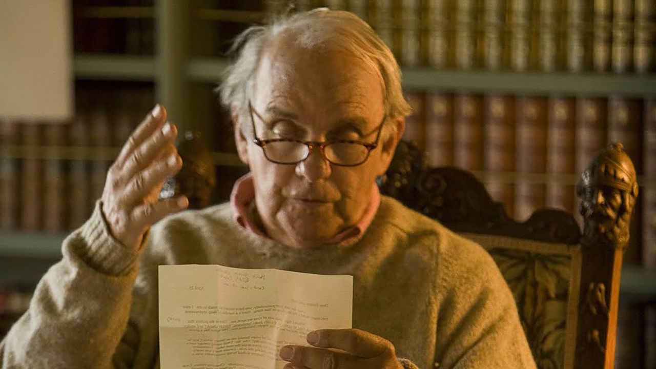 Fred Buechner, seen here at his Vermont farm, wrote a letter to one fan that helped him navigate a personal crisis.