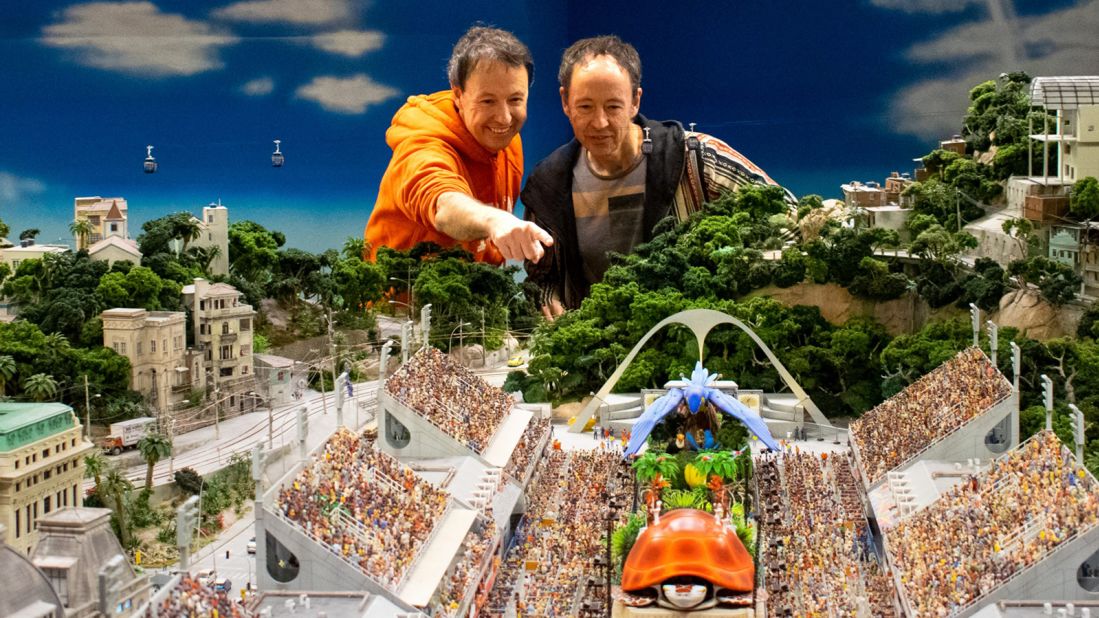 <strong>Family affair: </strong>The German attraction is run by two brothers, Frederik and Gerrit Braun, who say they've loved model railways since childhood.