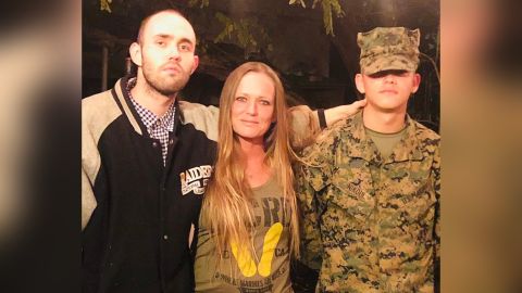 Shana Chappelle with her lost sons: Dakota Halvorson, left, and Karim Nikoi.