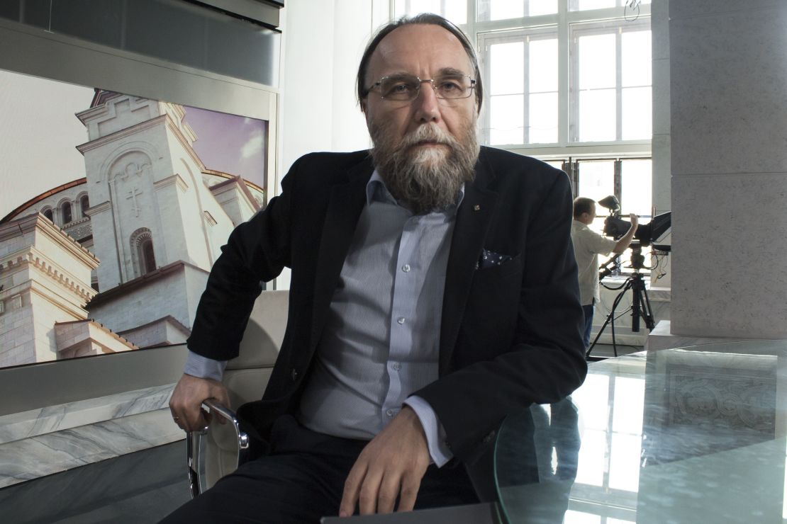 Both Alexander Dugin and his daughter have been sanctioned by the United States.