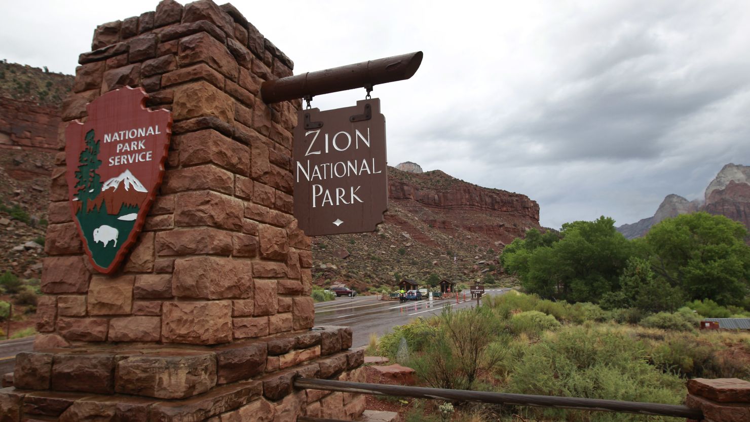 Crews are looking for a missing hiker in Zion National Park, located near the Utah-Arizona border.