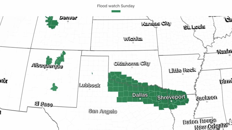 More Than 14 Million People Under Flood Watches Sunday | CNN