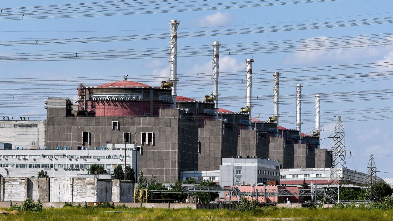 The Zaporizhzhia nuclear power plant in southeastern Ukraine, July 9, 2019.