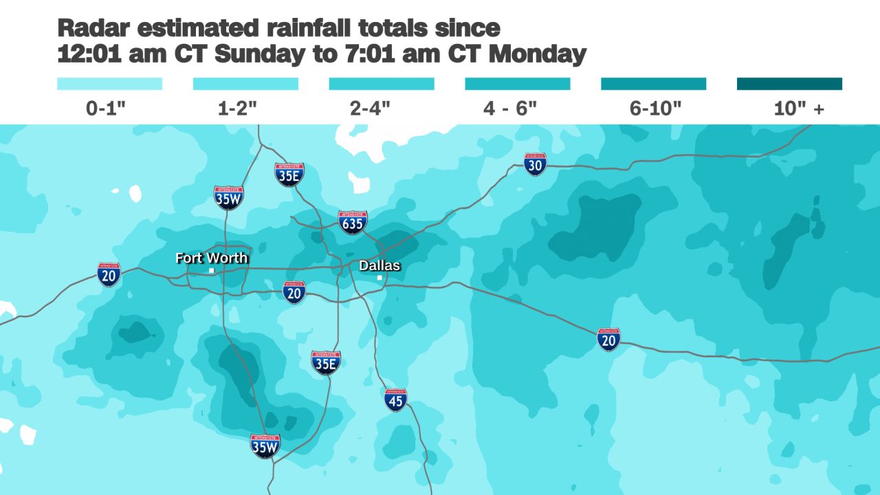weather texas rainfall observed 2