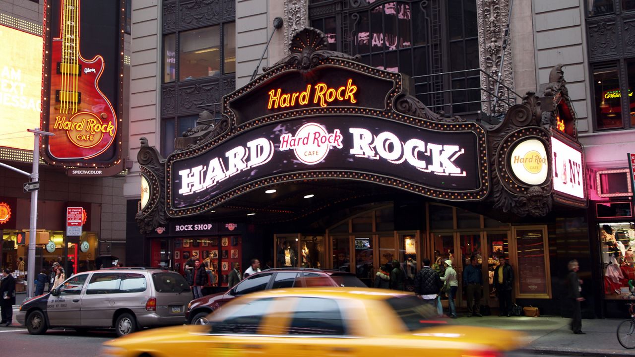 <strong>Expanding:</strong> One of the most popular branches was Hard Rock's New York City outpost.