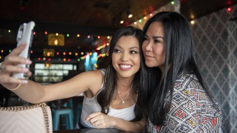 (From left) Judy Ho and Vanessa Kon are shown in a scene from