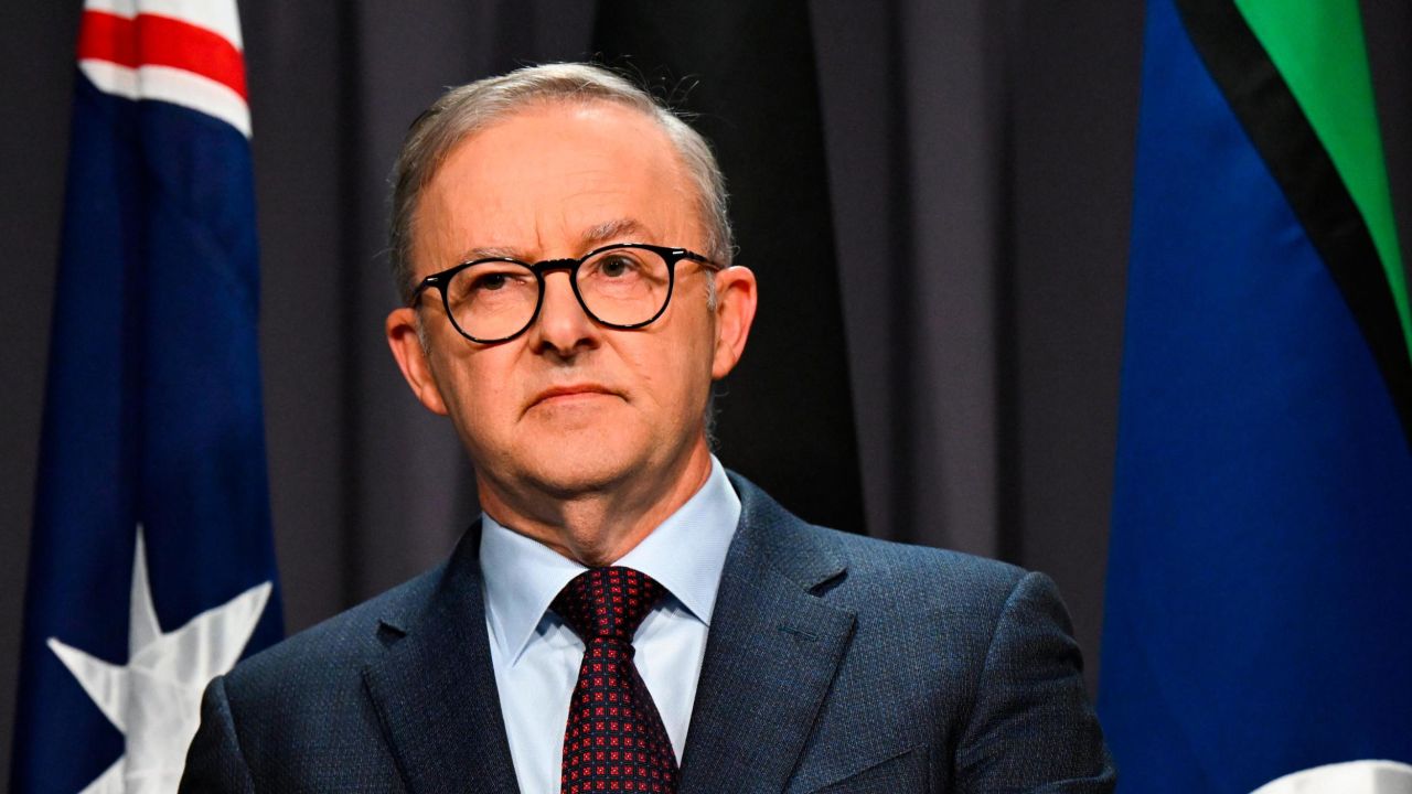 Australian Prime Minister Anthony Albanese announces the inquiry at Parliament House in Canberra, Tuesday, August 23.