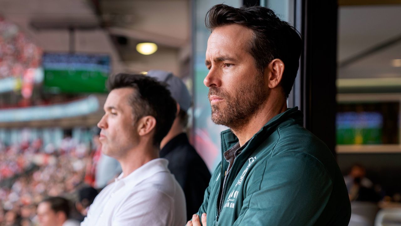 Rob McElhenney and Ryan Reynolds buy a soccer team in the docuseries 'Welcome to Wrexham.'