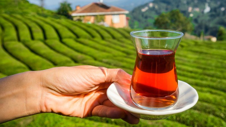 <strong>Tea time: </strong>Turkey is one of the world's biggest consumers of tea. Much of it is grown in the country's lush hills of Rize province, close to the Black Sea. 