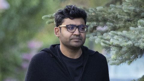Parag Agrawal, CEO of Twitter, at the Allen & Company Sun Valley Conference on July 7 in Sun Valley, Idaho.