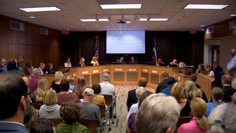 The trustees of the Grapevine-Colleyville Independent school board voted in favor of a several policies restricting library materials, bathroom and pronoun usage on Monday.