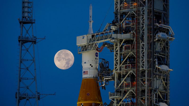 Artemis 的发射可以帮助美国宇航局在与中国的月球竞赛中取得早期进展