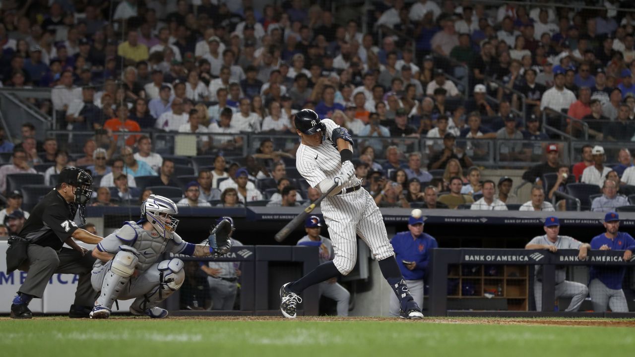 Judge helped his side get the win at Yankee Stadium on August 23.