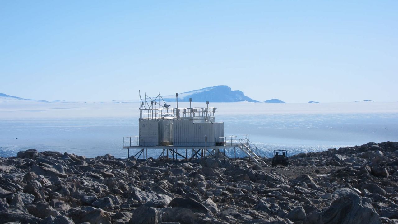 Flightradar24 has receivers all over the globe, including remote locations like Antarctica.