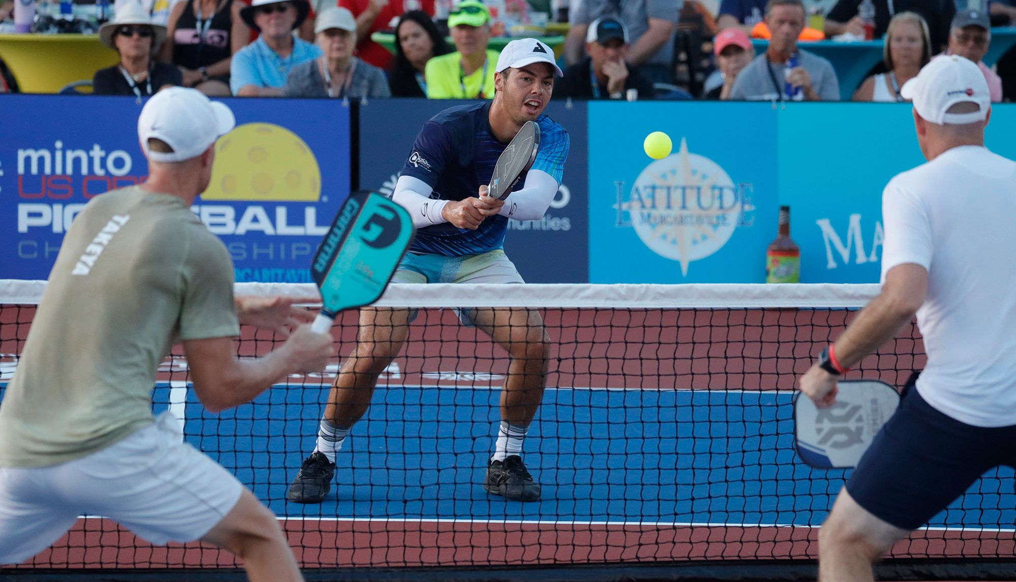 Phelps, Fitzgerald compete with pros in growing sport of pickleball