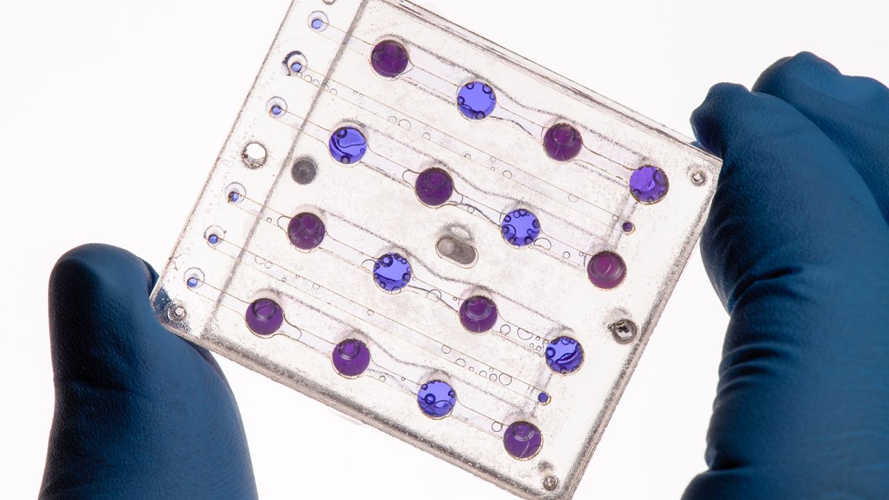 BioSentinel's microfluidics card will help scientists study the impact of interplanetary space radiation on yeast.